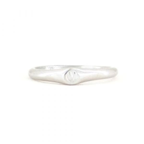 MY JEWELLERY | Initial ring zilver